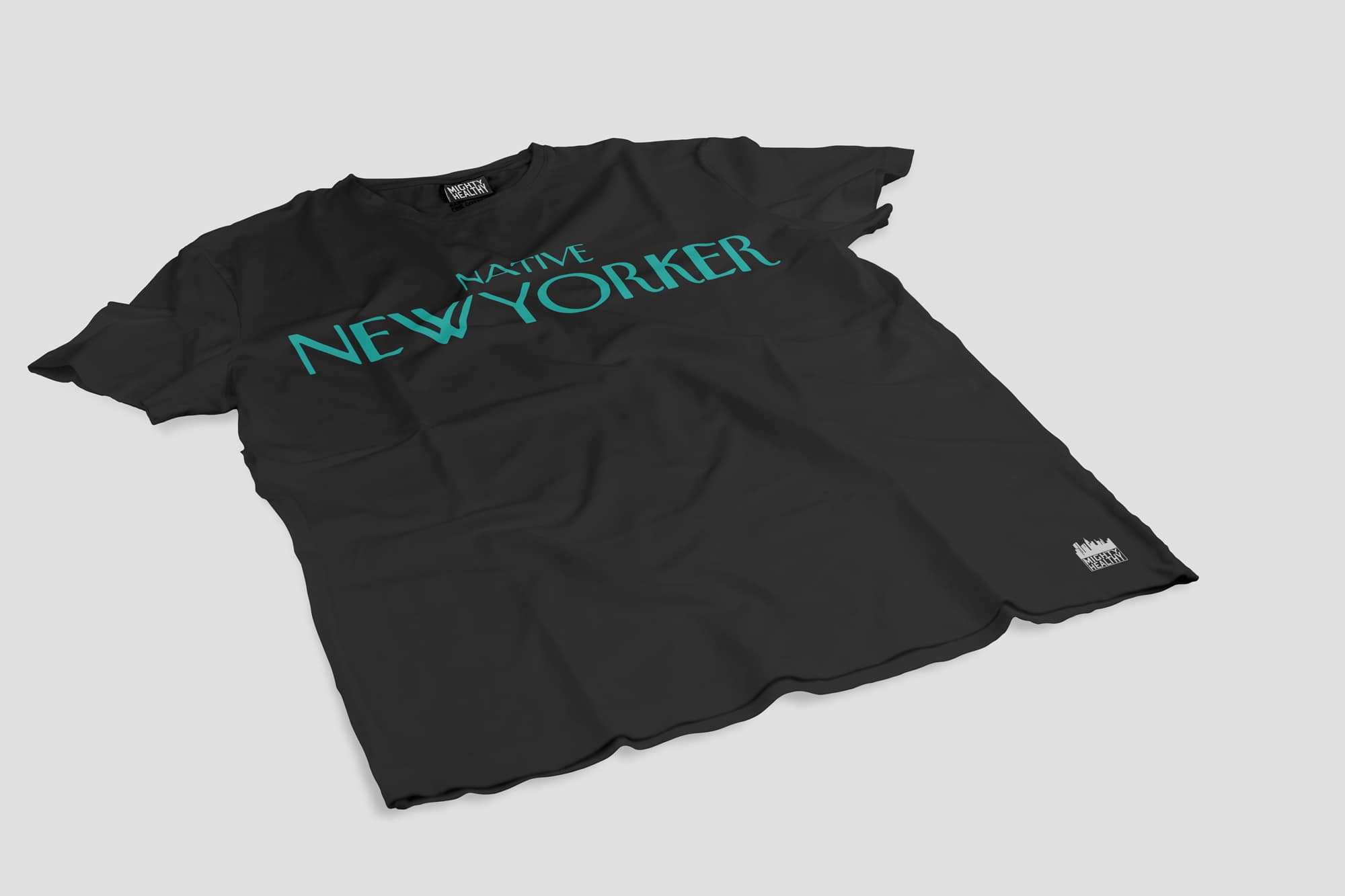 MightyHealthy-NativeNewYorker-6 Mighty Healthy 'Native' graphic tee design — early 2000s NYC streetwear