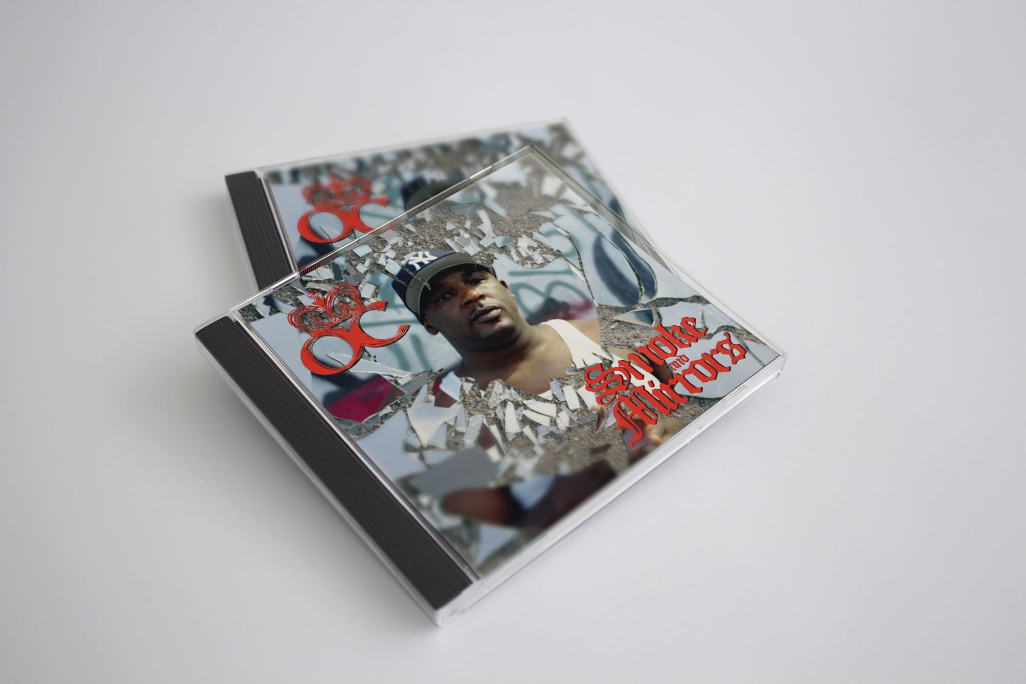 oc-smoke&mirrors-cd OC 'Smoke and Mirrors' fifth studio album CD design — D.I.T.C. crew