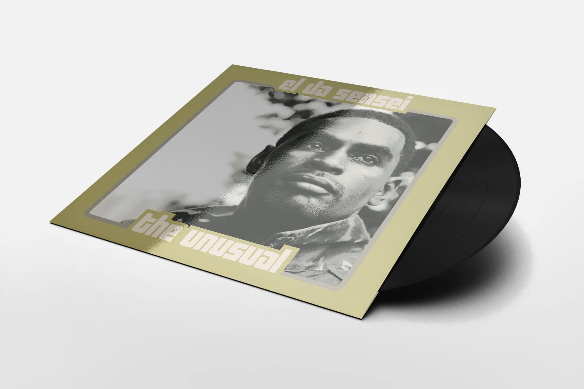 eldasensei-TheUnusualLP El Da Sensei 'El the Unusual' studio album LP cover artwork — Artifacts hip-hop duo