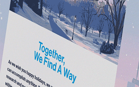 All Work 2 Mount Sinai email campaign mockup — device preview showing patient newsletter design