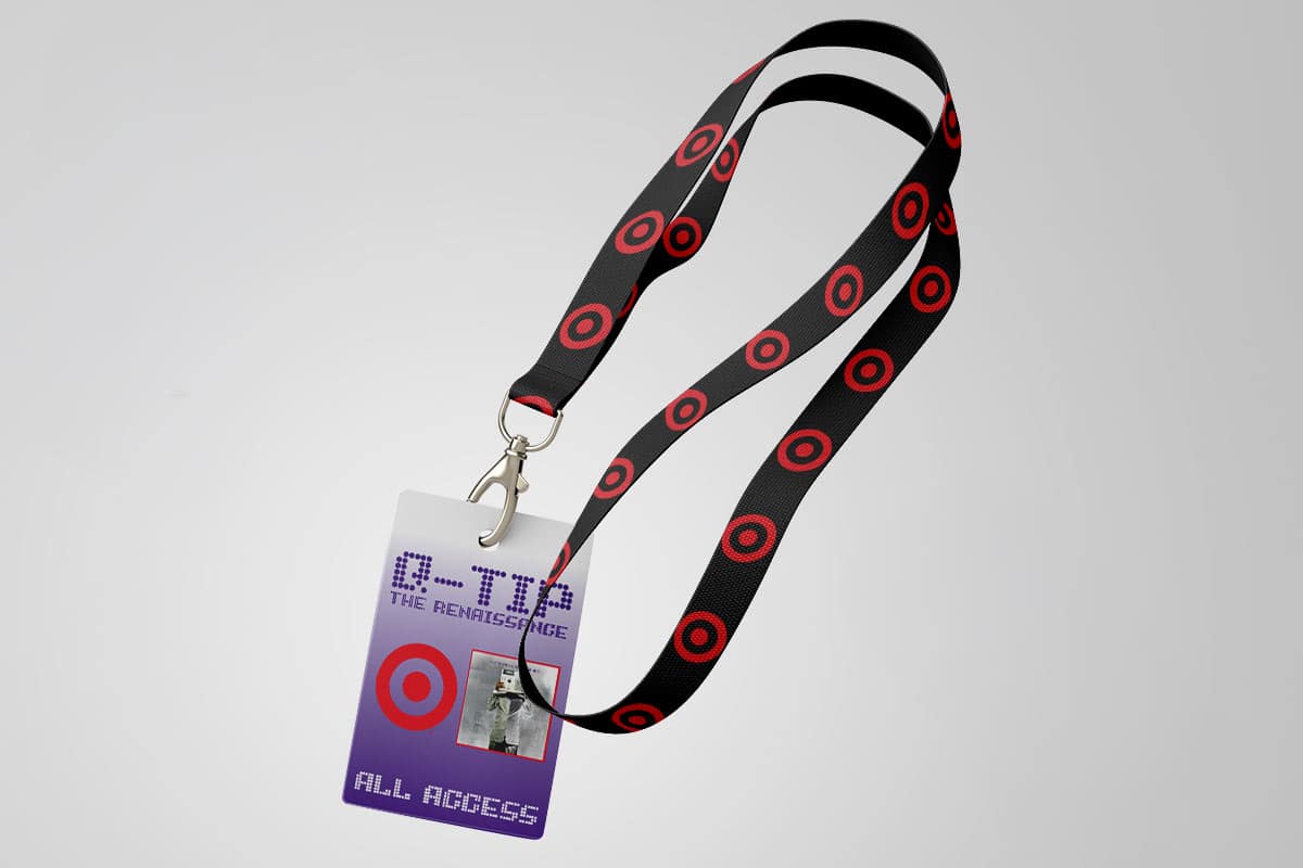 target-qtip-lanyard Target × Q-Tip all-access lanyard and pass